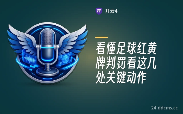 看懂足球红黄牌判罚看这几处关键动作